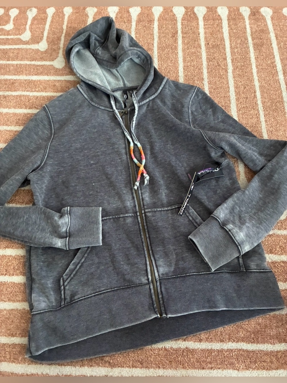 New O'Neill Circle Surfer Graphic Hoodie women size XL
